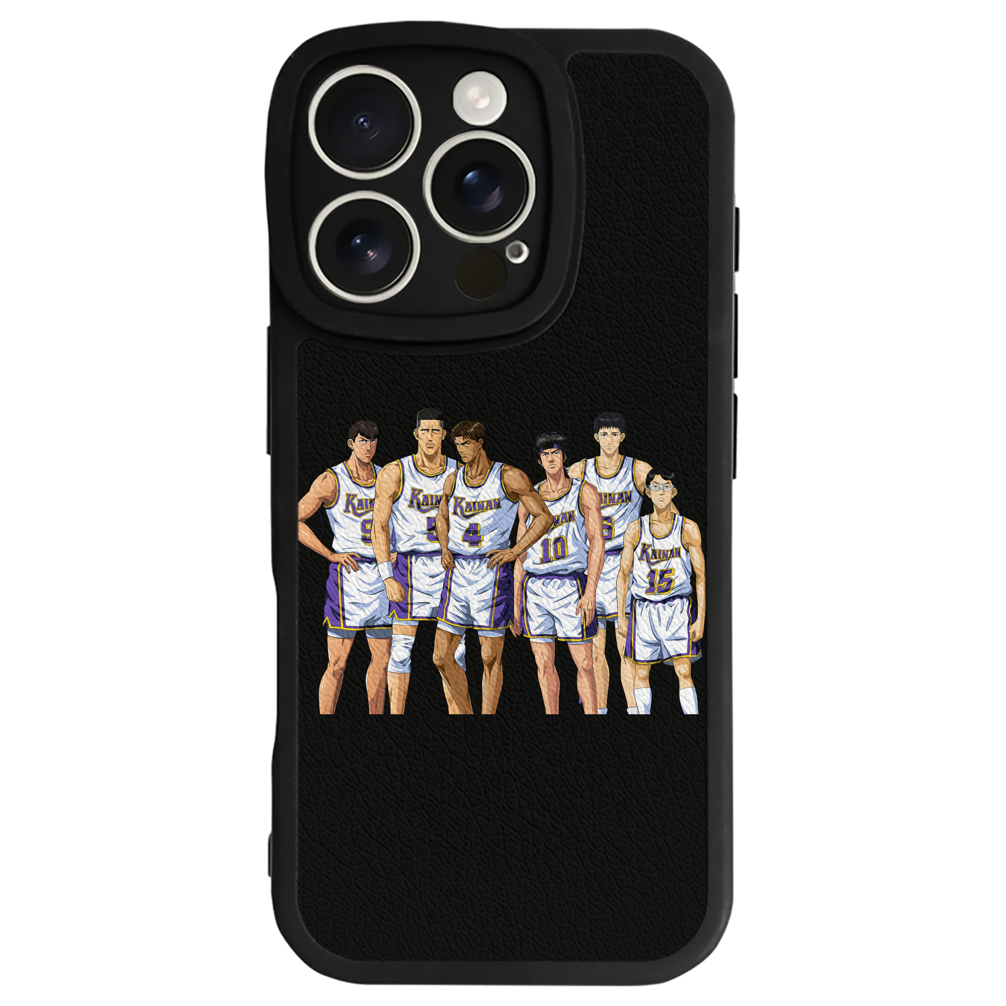 （画像用） SLAM DUNK／スラムダンク 【iPhone 16シリーズ対応】シリコンスマホケース（レザー調） 材質：シリコン